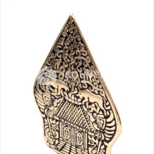 Plakat Logam Gunungan Wayang