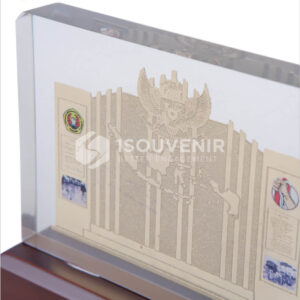 Plakat Resin LP3M UPN “Veteran” Yogyakarta