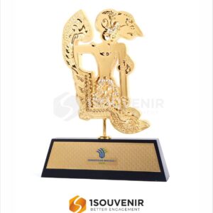 Plakat Logam Wayang