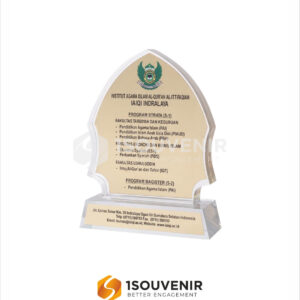 Plakat Akrilik IAIQI Indralaya