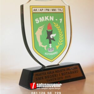 Plakat Akrilik SMK N 1 Kotabaru