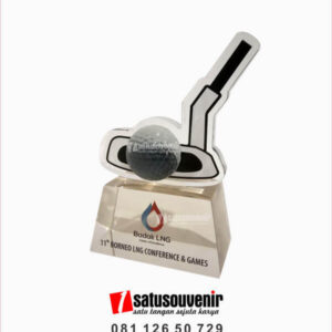 Plakat Resin Golf Badak LNG Borneo PR99