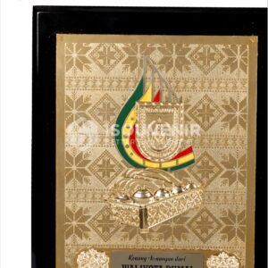 Plakat Kayu Walikota Dumai
